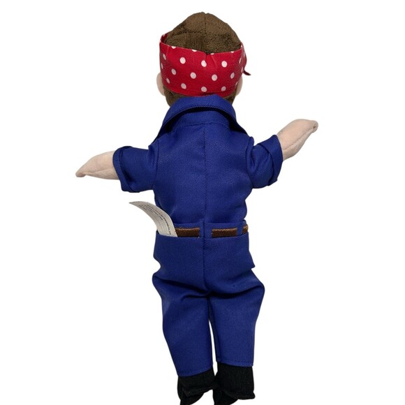 The Unemployed Philosophers Guild Rosie The Riveter Little Thinker Plush - Picture 7 of 7